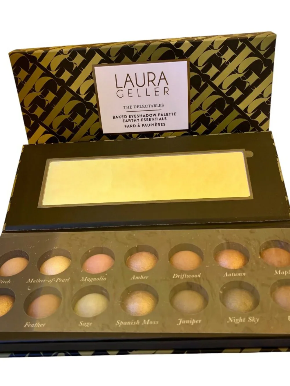 Laura Geller The Delectables Baked Eyeshadow Palette Earthy Essentials 14 Shades